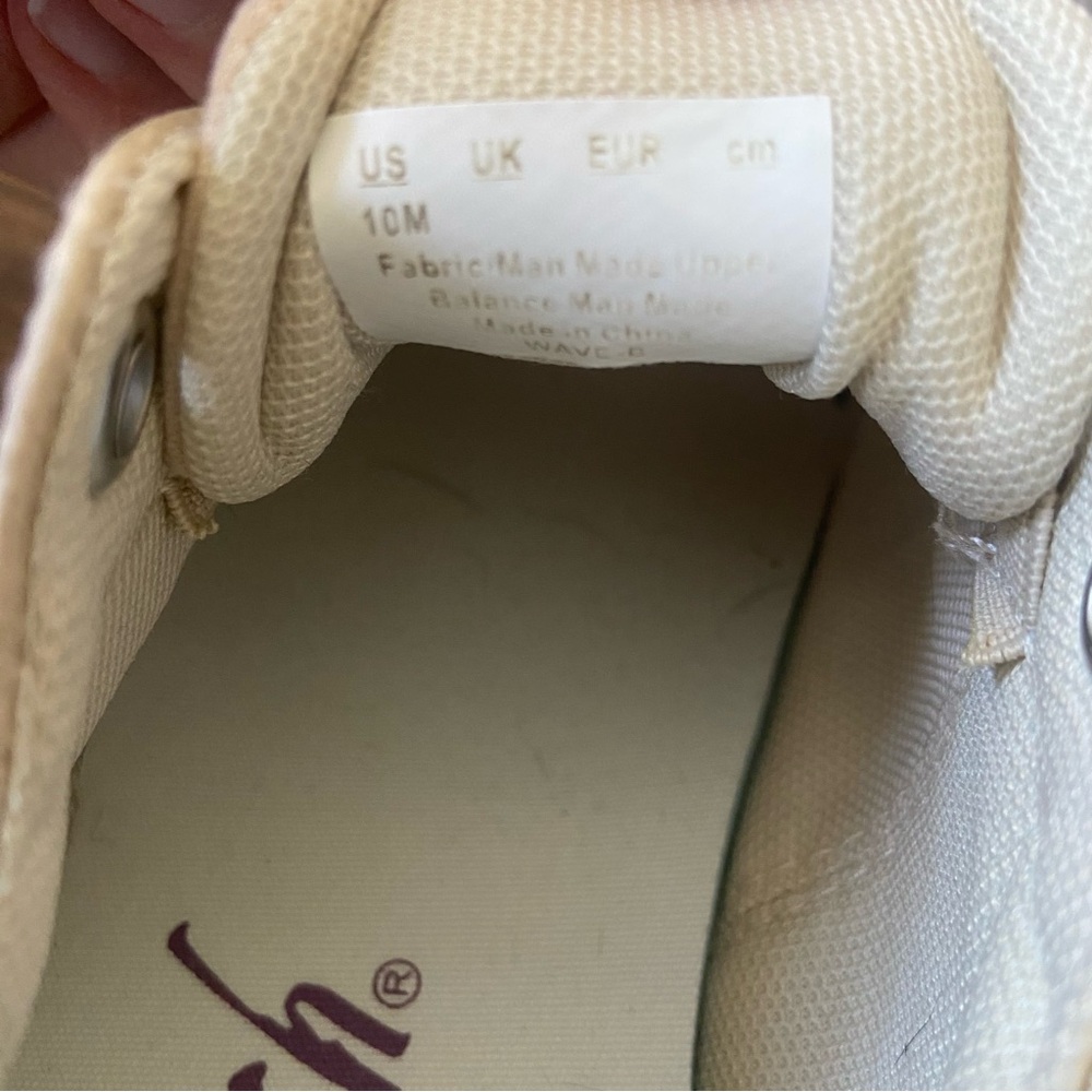 Women's Blowfish Casual Sneakers - Beige and Rose Gold - Picture 5 of 5